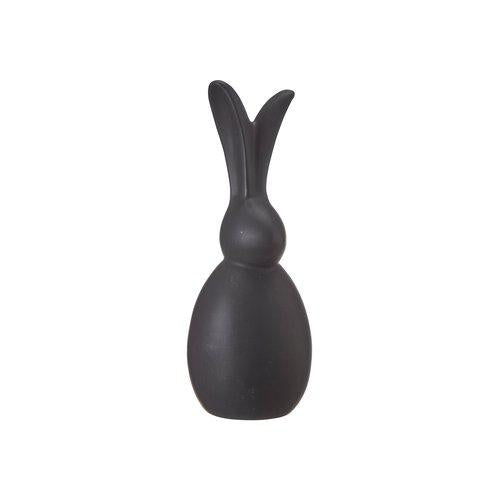 Hase/ Osterhase Elaria, stehend - matt schwarz