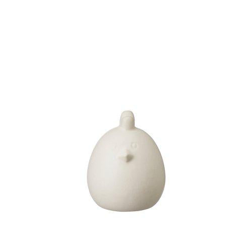Hahn/ Henne, offwhite - 7 cm