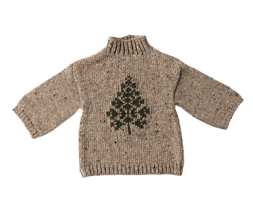 Strickpullover, Pixy Gr. 6 - Jungenpullover mit Tannenbaum - Maileg
