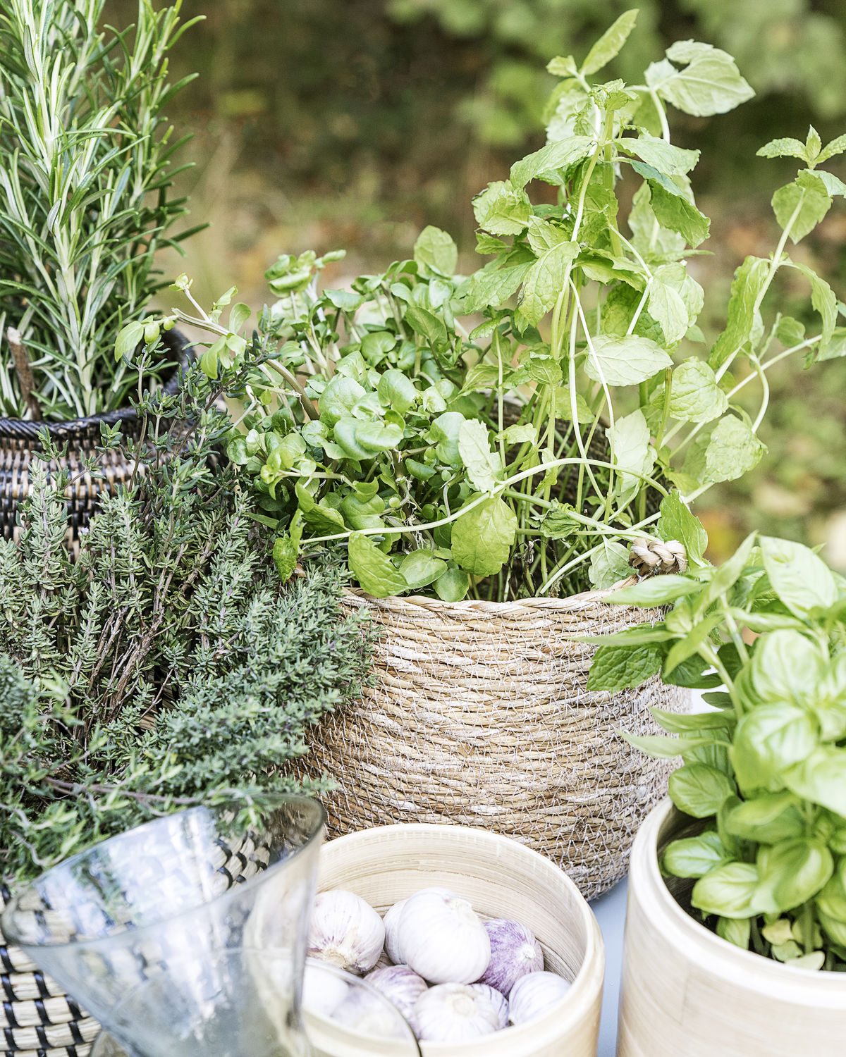 Korb Hang, Natur - 18 cm