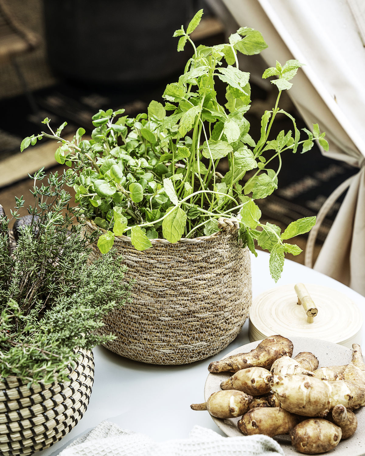 Korb Hang, Natur - 18 cm