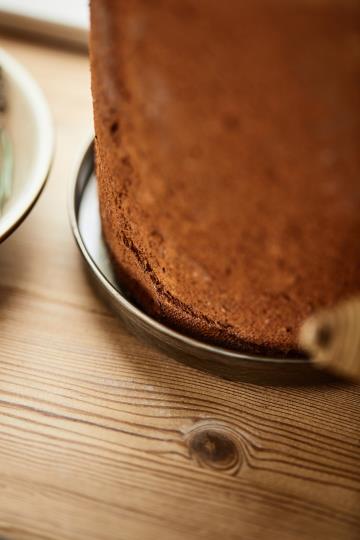 Kerzentablett/ Tablett/ Untersetzer mit Kante, Messingfarben - Ø: 15,7 cm