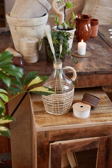 Garn/ Jutegran/ Juteschnur natur, 100 m- Geschenkband