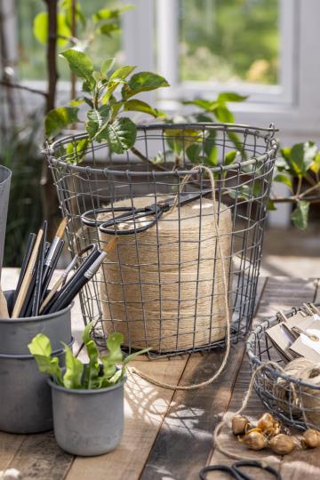 Topf/ Übertopf rund medium