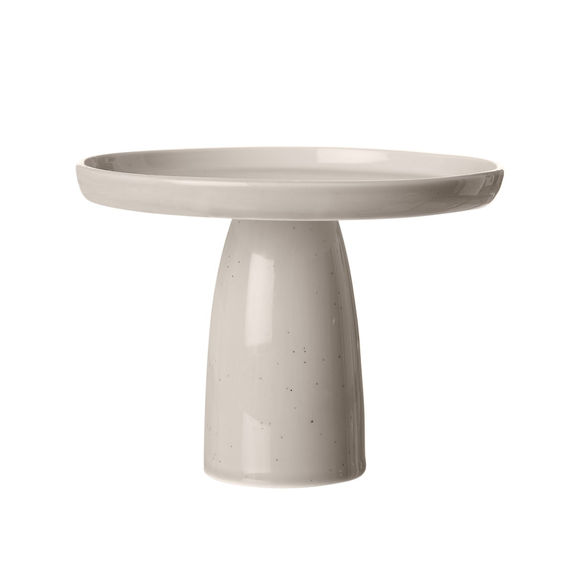 Tortenplatte, Porzellan 20cm - Sand