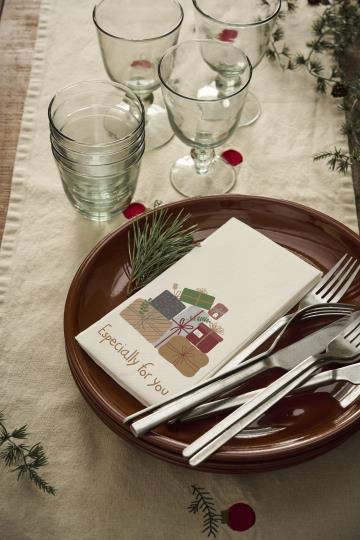 Serviette/ Papierserviette Geschenkestapel Especially for you, 16 Stück