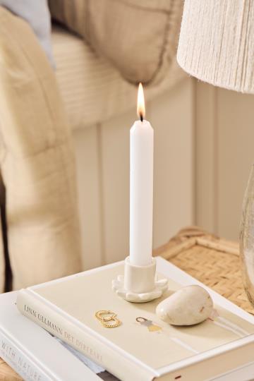 Kerzenhalter für Stabkerze, Blumenform