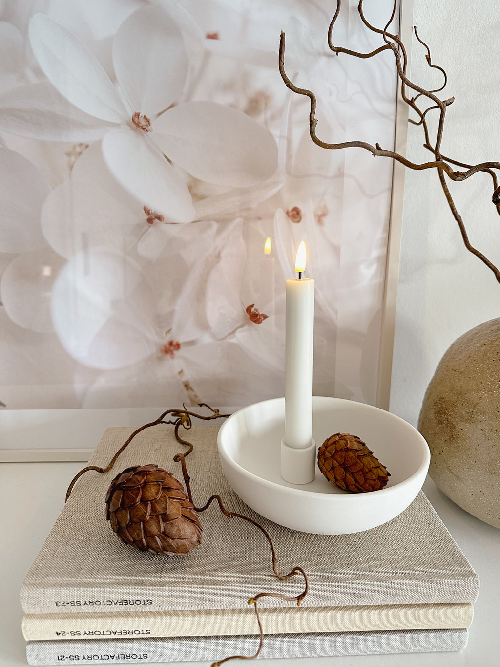 Walnusholz Zirbenzapfen, Nuss - 6 cm