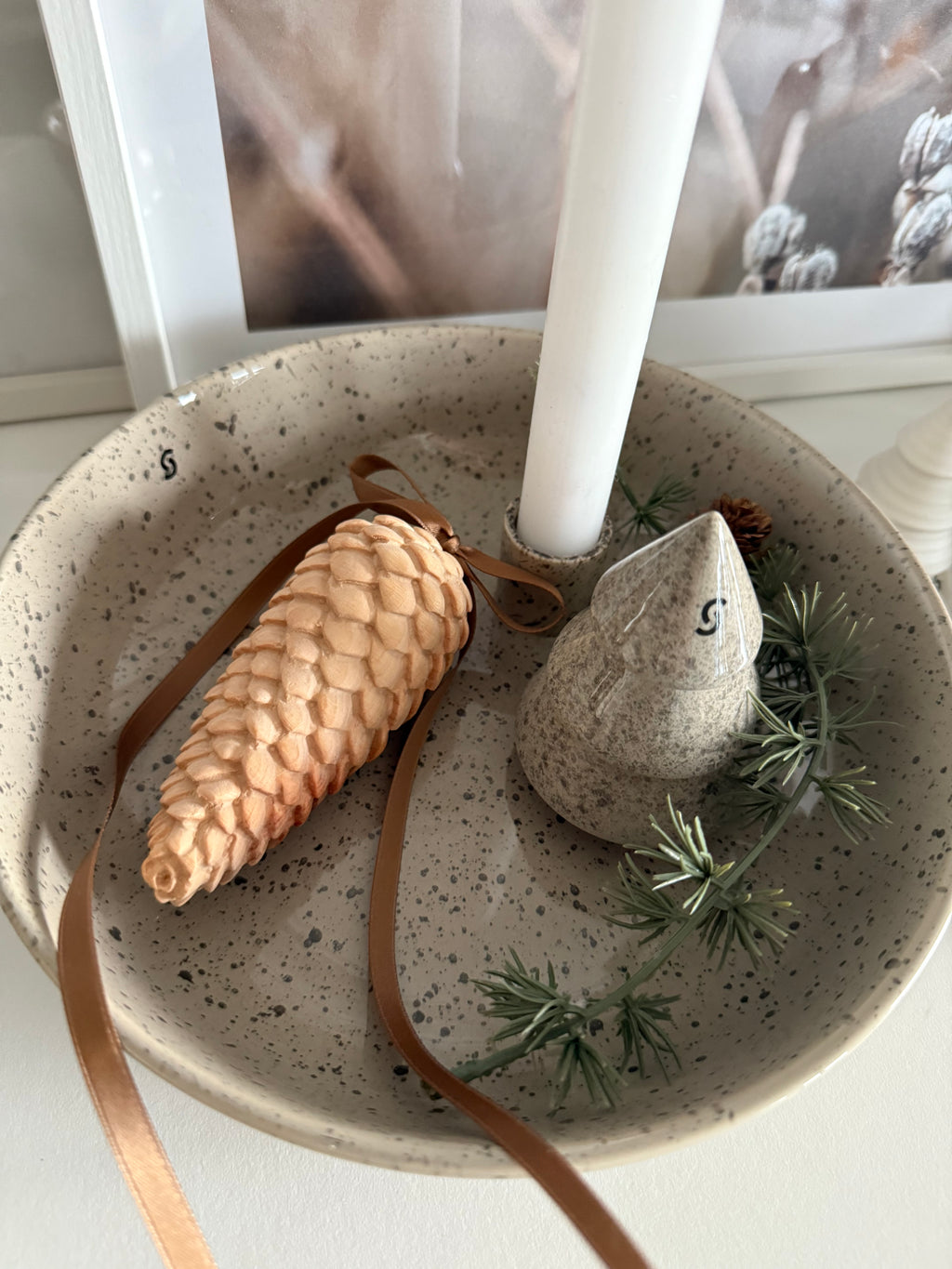 2 Meter Band Satin, 6 mm, Schlamm - Geschenkband