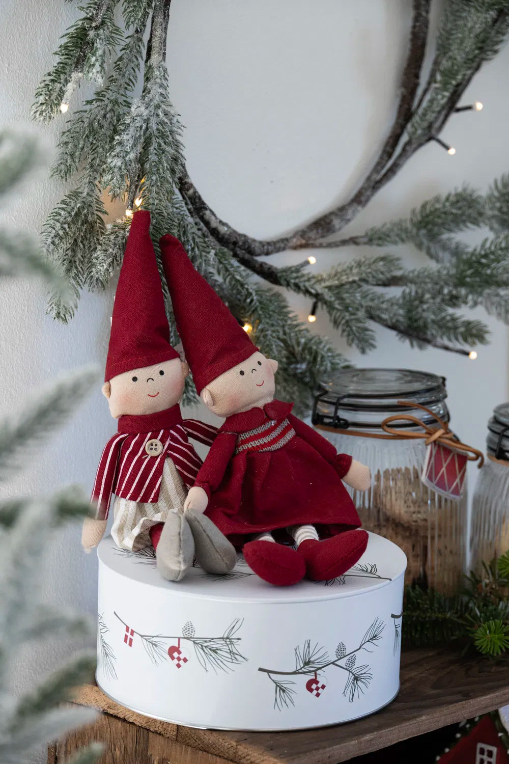 Keksdosen DANSK JUL - 2 tlg. Set