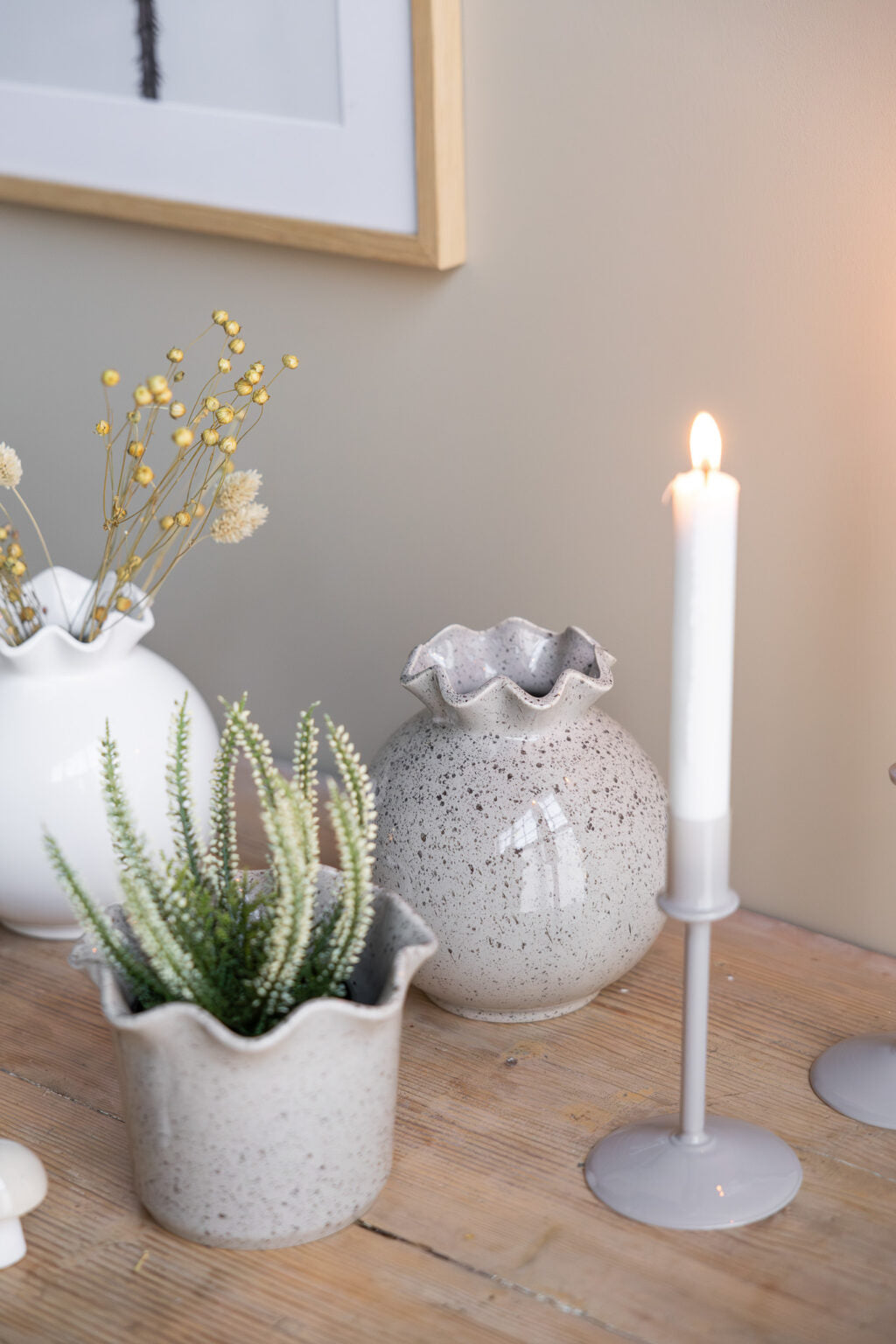 Vase Vallvik, Keramik - Nature