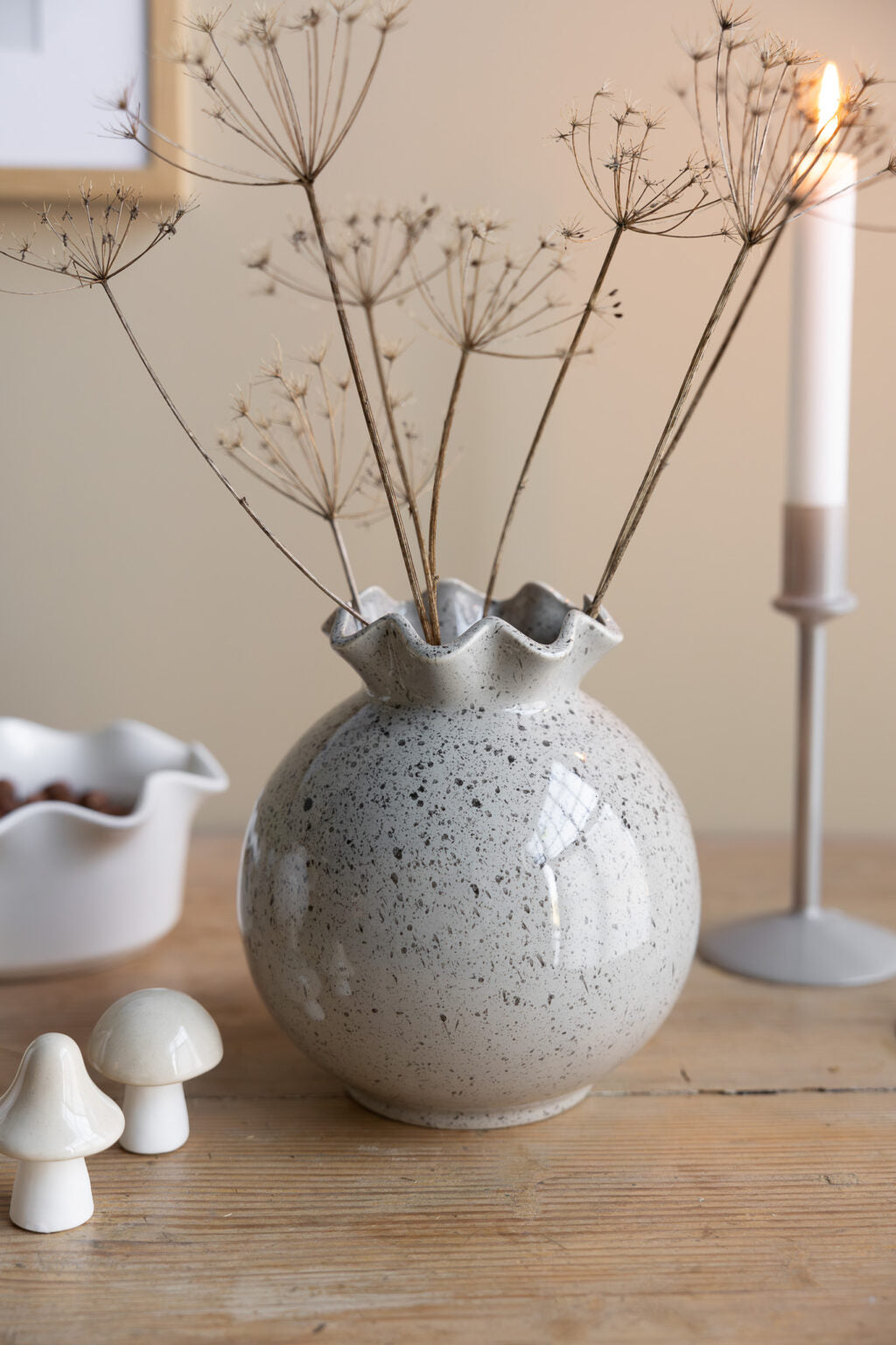 Vase Vallvik, Keramik - Nature