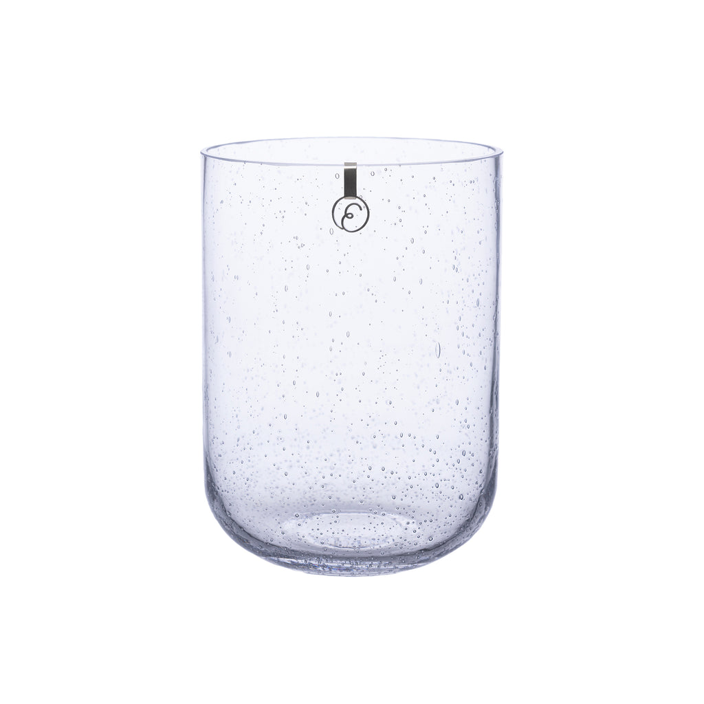 ERNST Glasvase Bubbles, klar - 18 cm