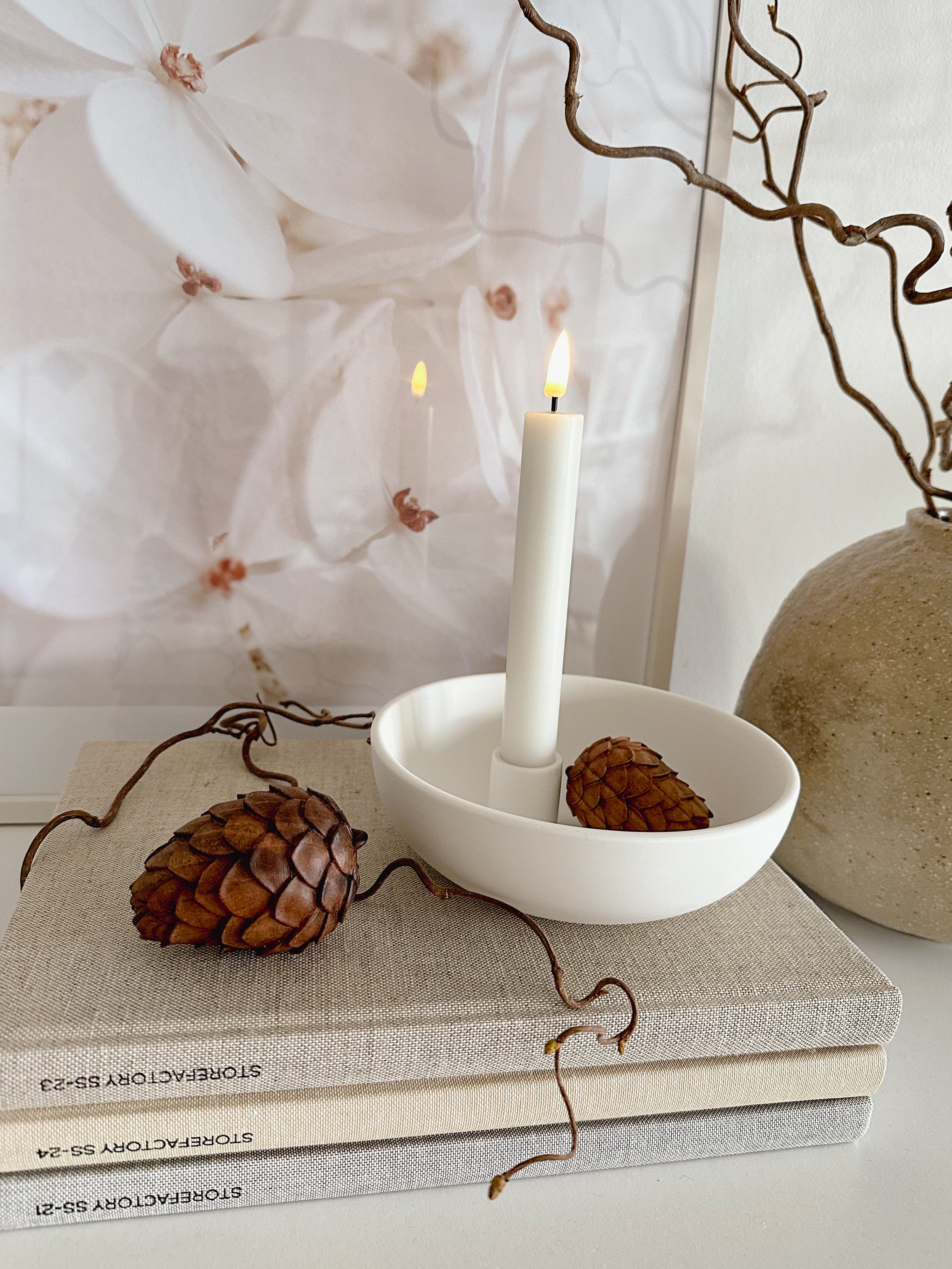 Walnusholz Zirbenzapfen, Nuss - 6 cm