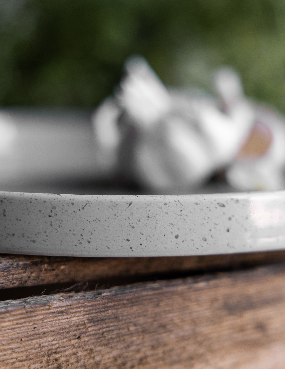 Tablett Grimshult Keramik, rund - natur