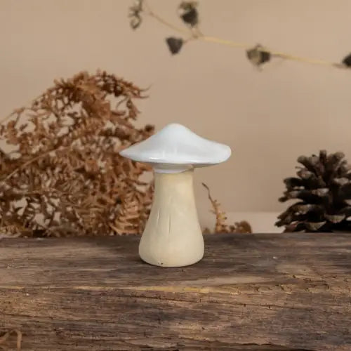 Storefactory Pilz Skogsby weiß H10cm keramik