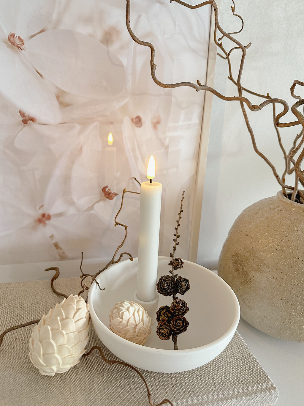 Zirbenholz Zirbenzapfen, natur - 8 cm