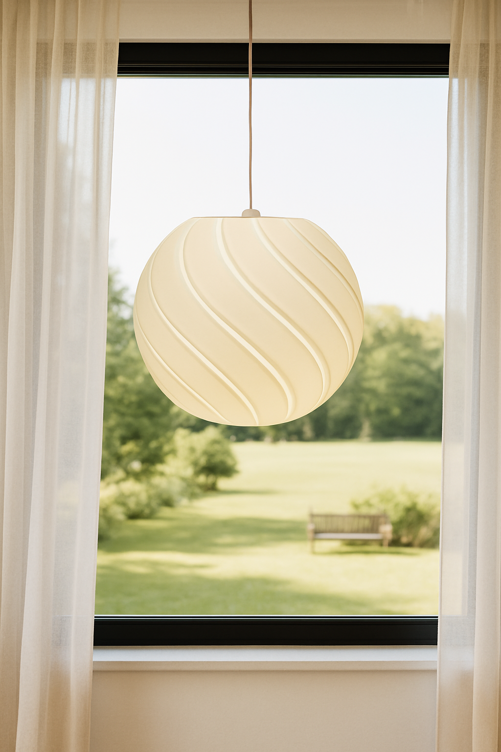 Lampenschirm FLOW für LED Stern - in 2 Größen