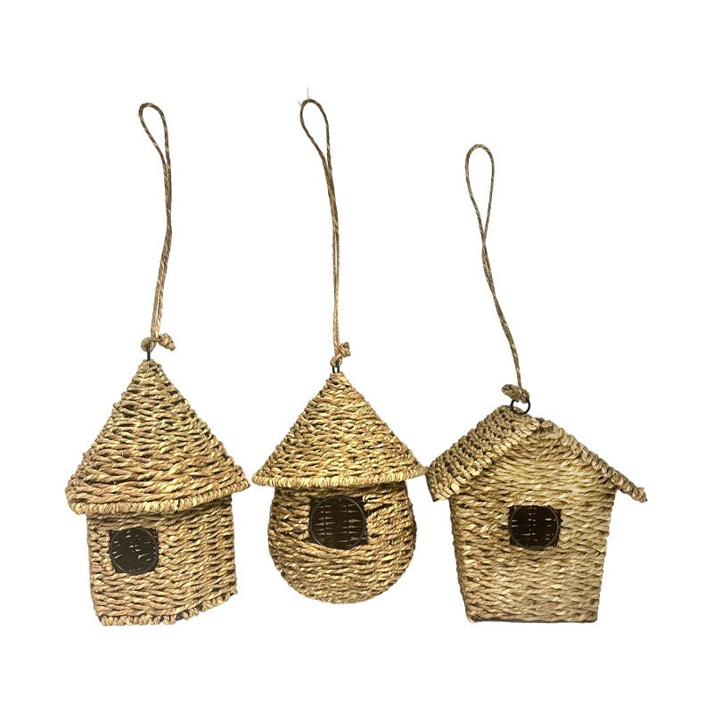 Deko Vogelhaus zum Hängen - 3 Designs