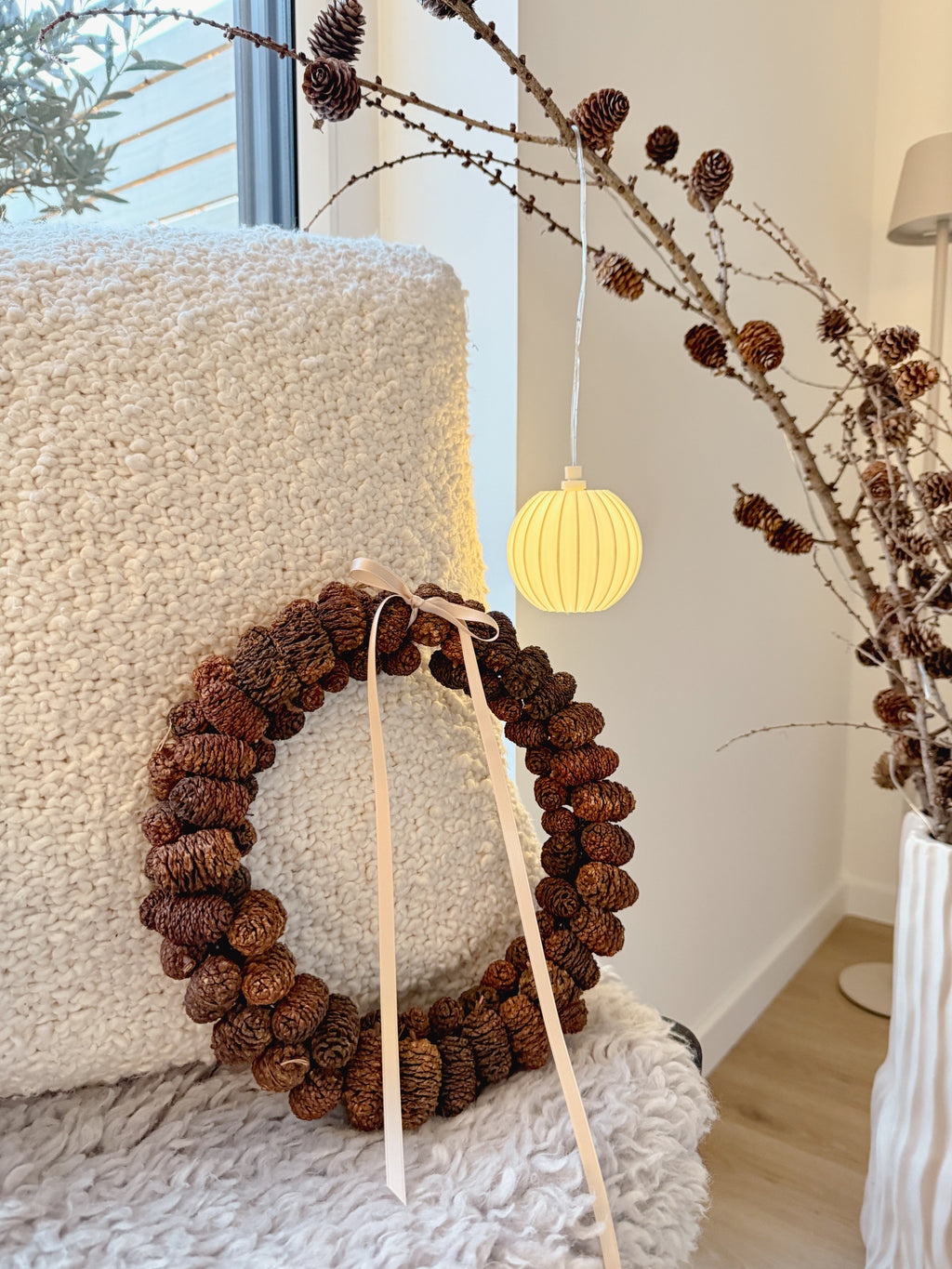 Erlenkranz/ Kranz Erle, Naturkranz - D: 25 cm