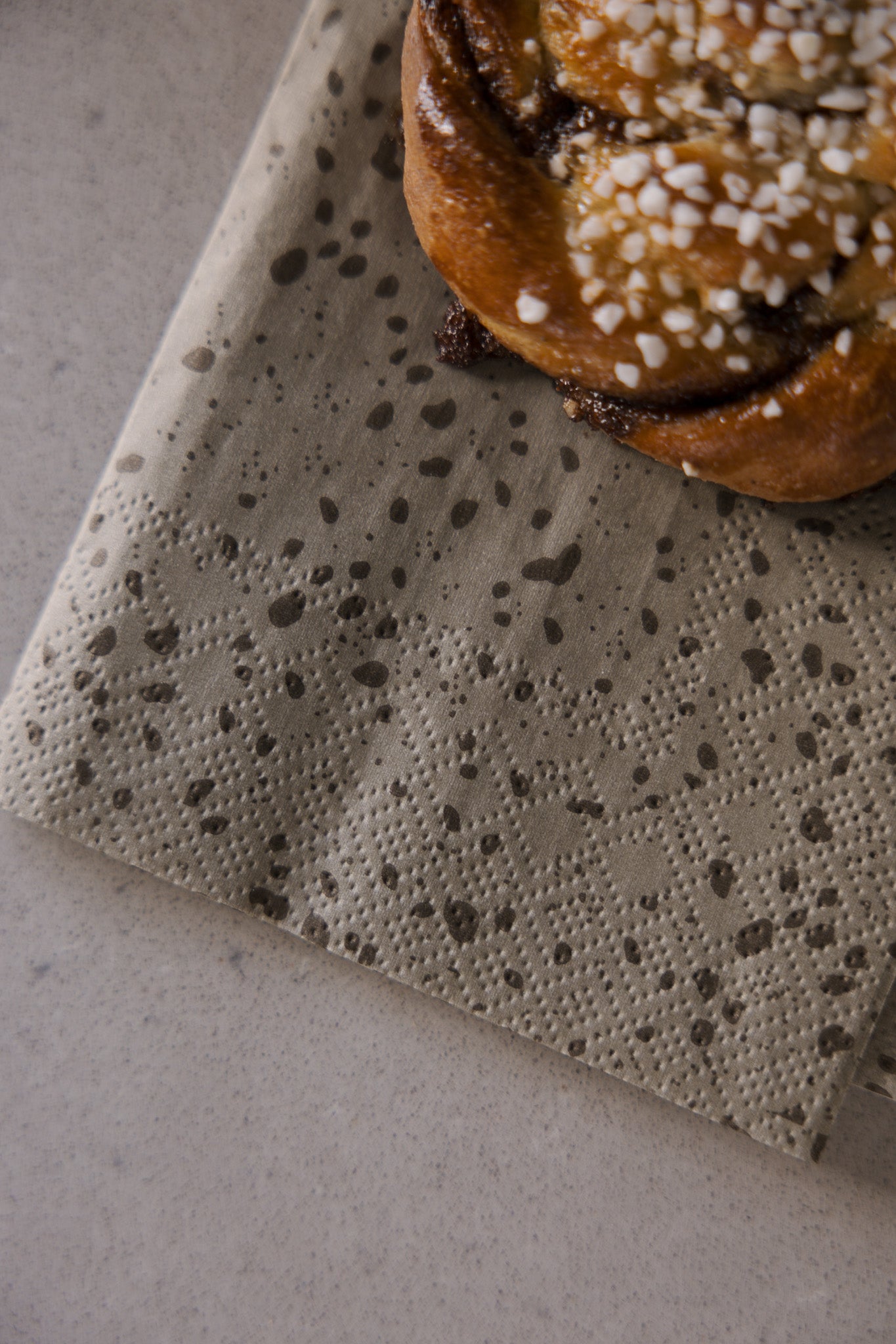 Papierserviette Spräcklig, natur  - Storefactory