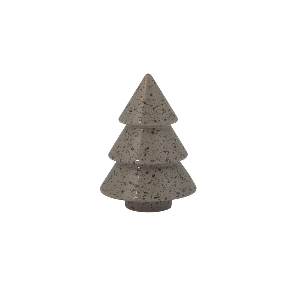 Tanne GRANSHULT glasierte Keramik, natur Tannenbaum - 14,5 cm