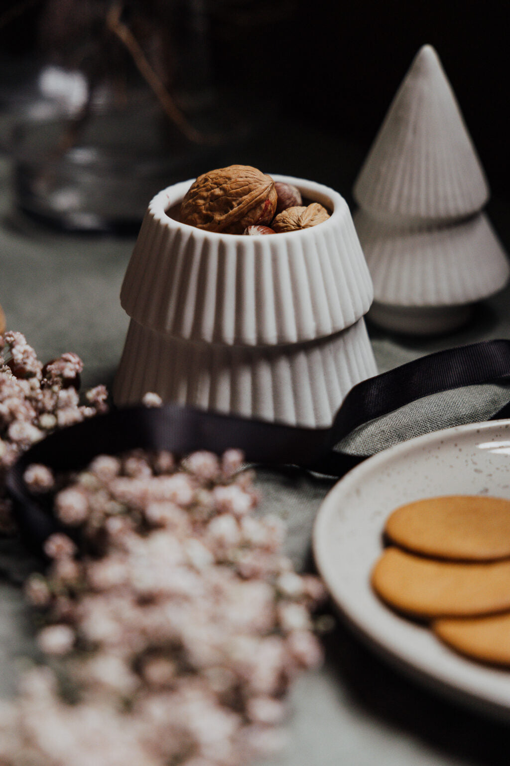 Tanne SKOGSVIK Keramik, 2 teilig - Tannenbaum