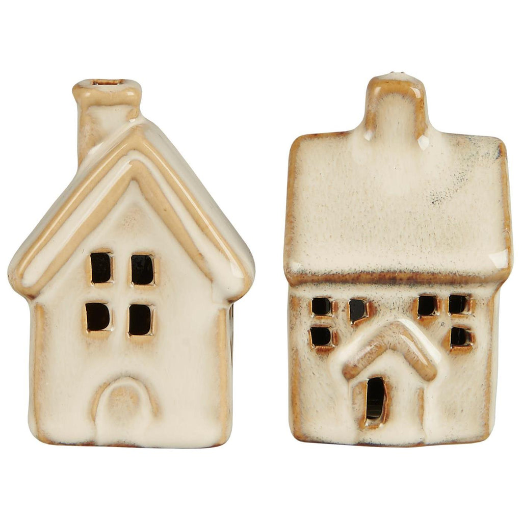 Mini Häuschenset/ Haus stehend mini - 2er Set