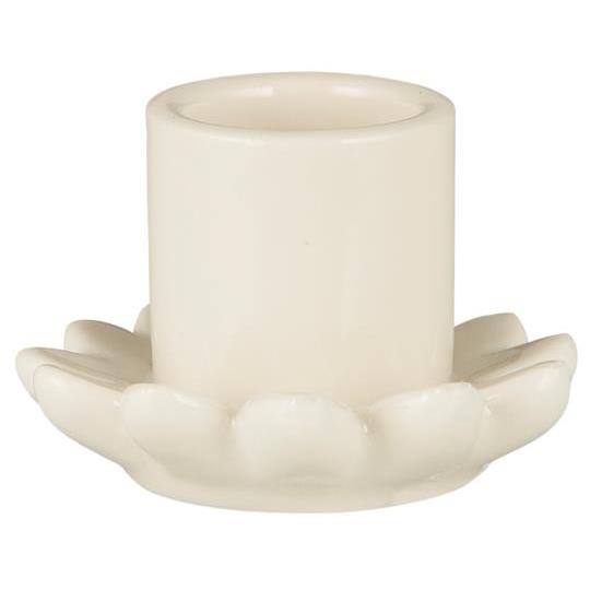 Kerzenhalter für Stabkerze, Blumenform