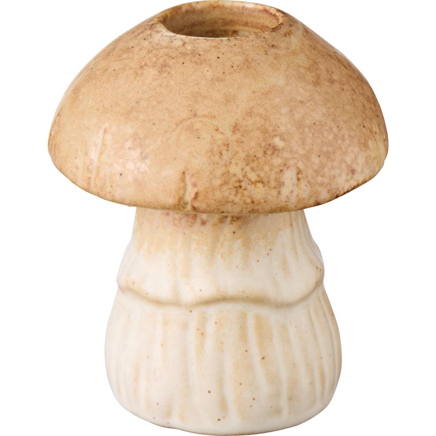 Pilz Kerzenhalter für Stabkerze 2,2 cm, Pilzform - 8 cm