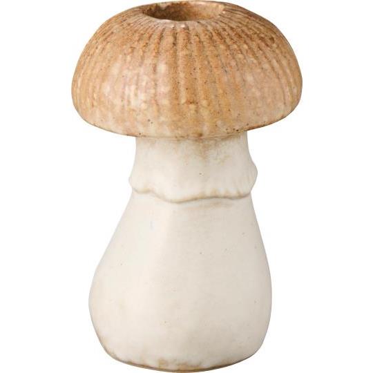 Pilz Kerzenhalter für Stabkerze 2,2 cm, Pilzform - 10,7 cm