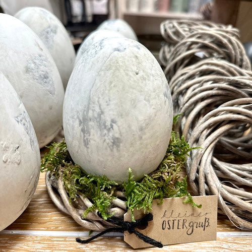 Kranz Willow, grey - klein 10 cm