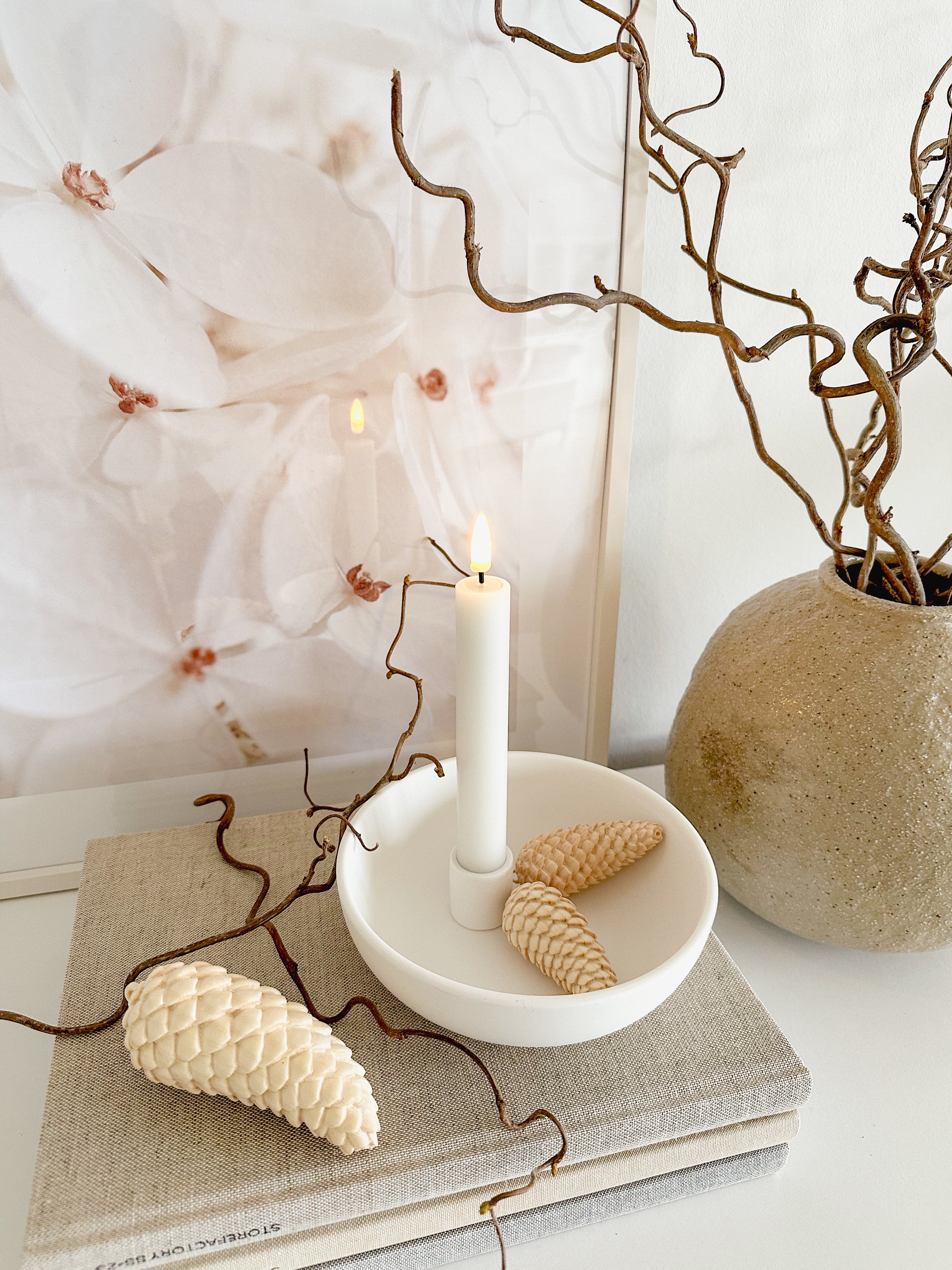 Zirbenholz Fichtenzapfen, natur - 7 cm