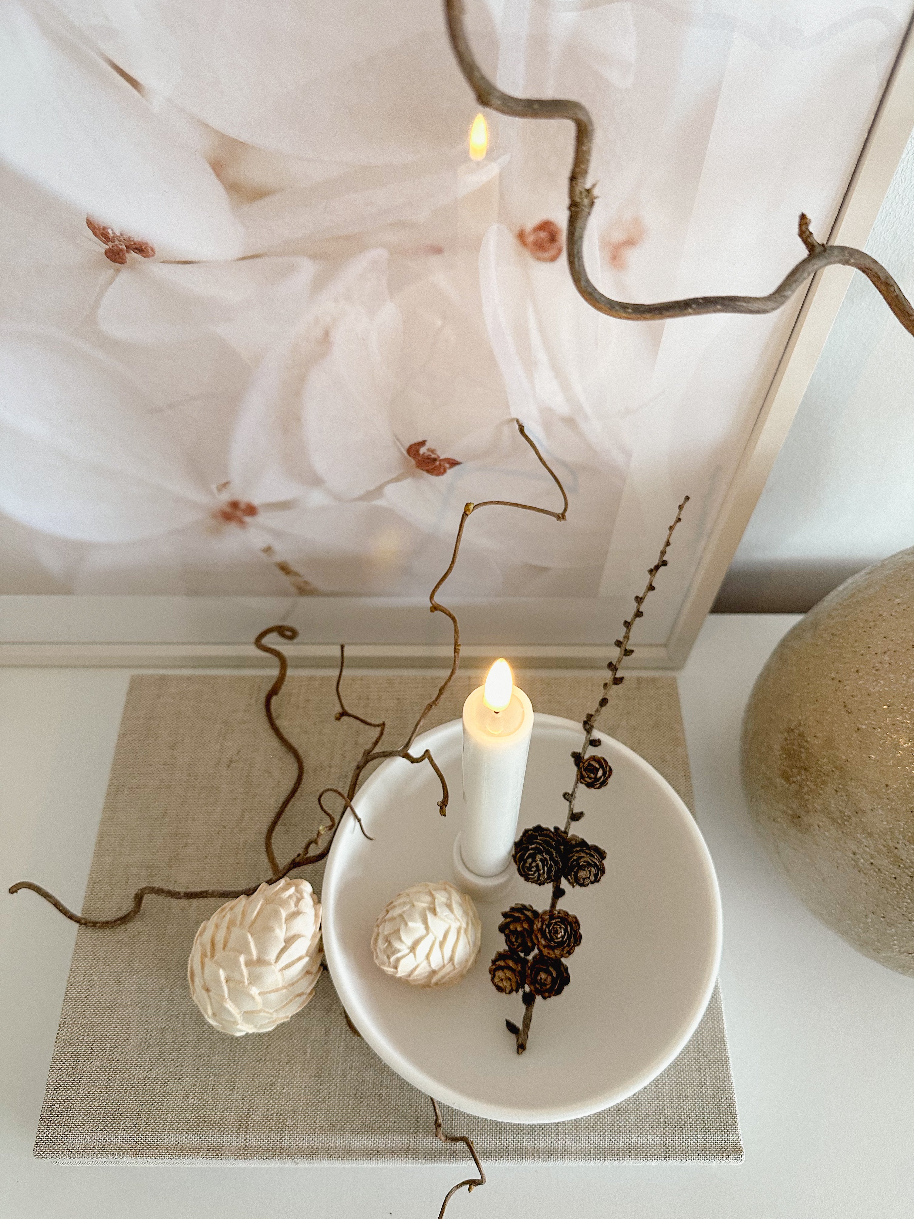 Zirbenholz Zirbenzapfen, natur - 8 cm