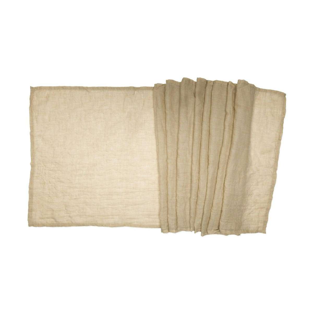 Tischläufer 44 x 250 cm - Natur/ Sand