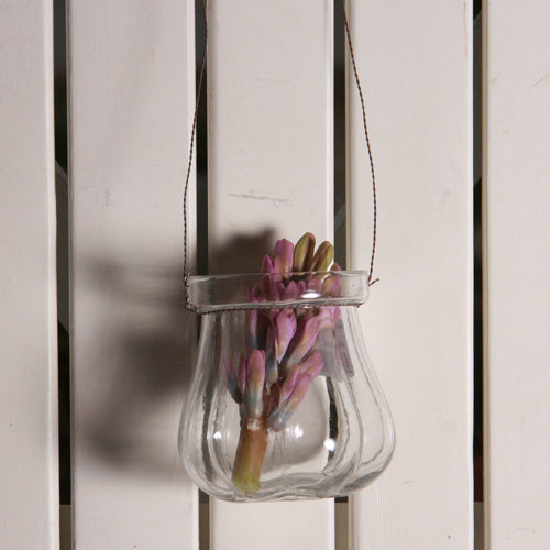 Glasvase/ Glas zum Hängen