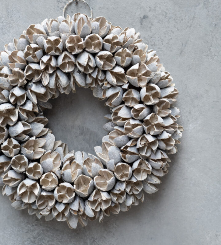 Kranz/ Bakuli-Schoten, Sandstone - 30 cm