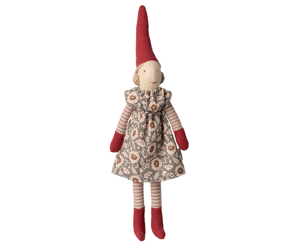 Wichtel Kletternder Pixy, Größe 1 - Mädchen Winter mint Kleid - 26 cm