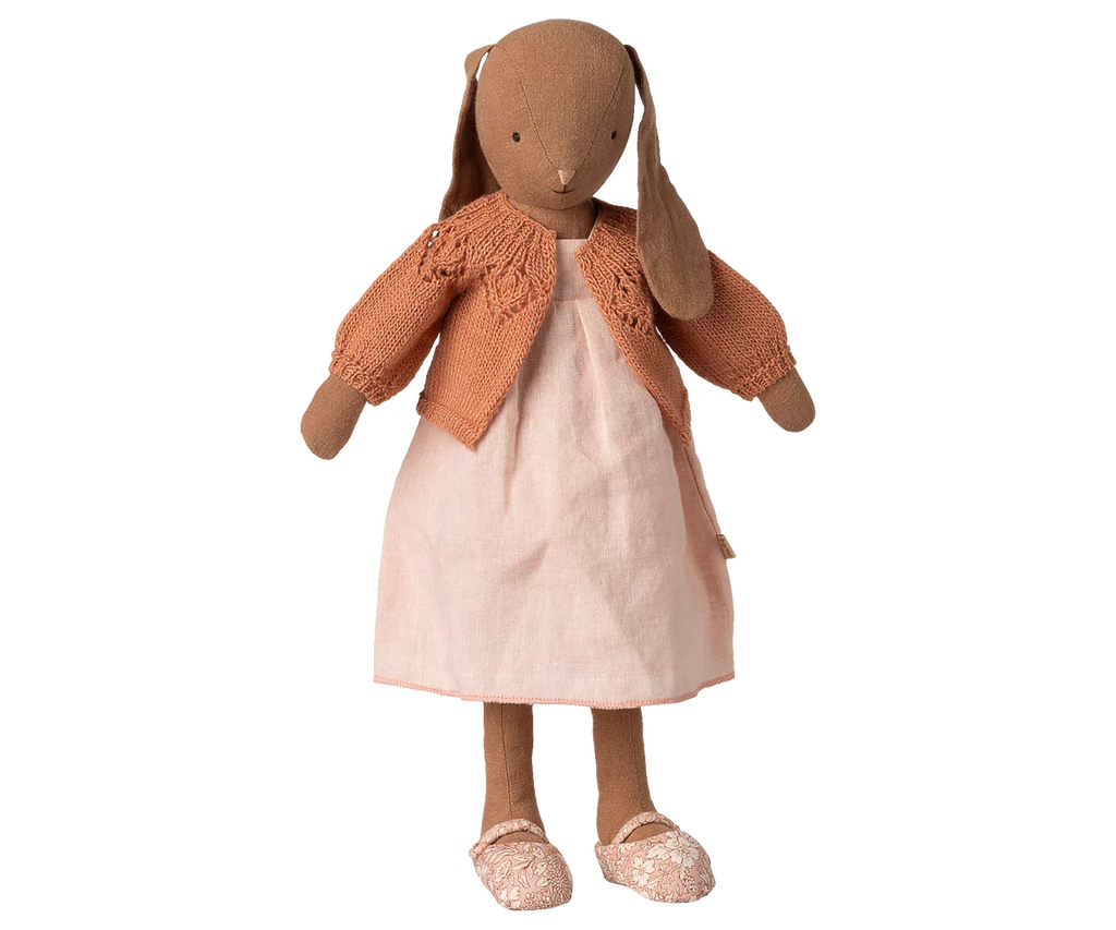 Maileg Gestrickte Strickjacke, Größe 3 - Vintage Rose