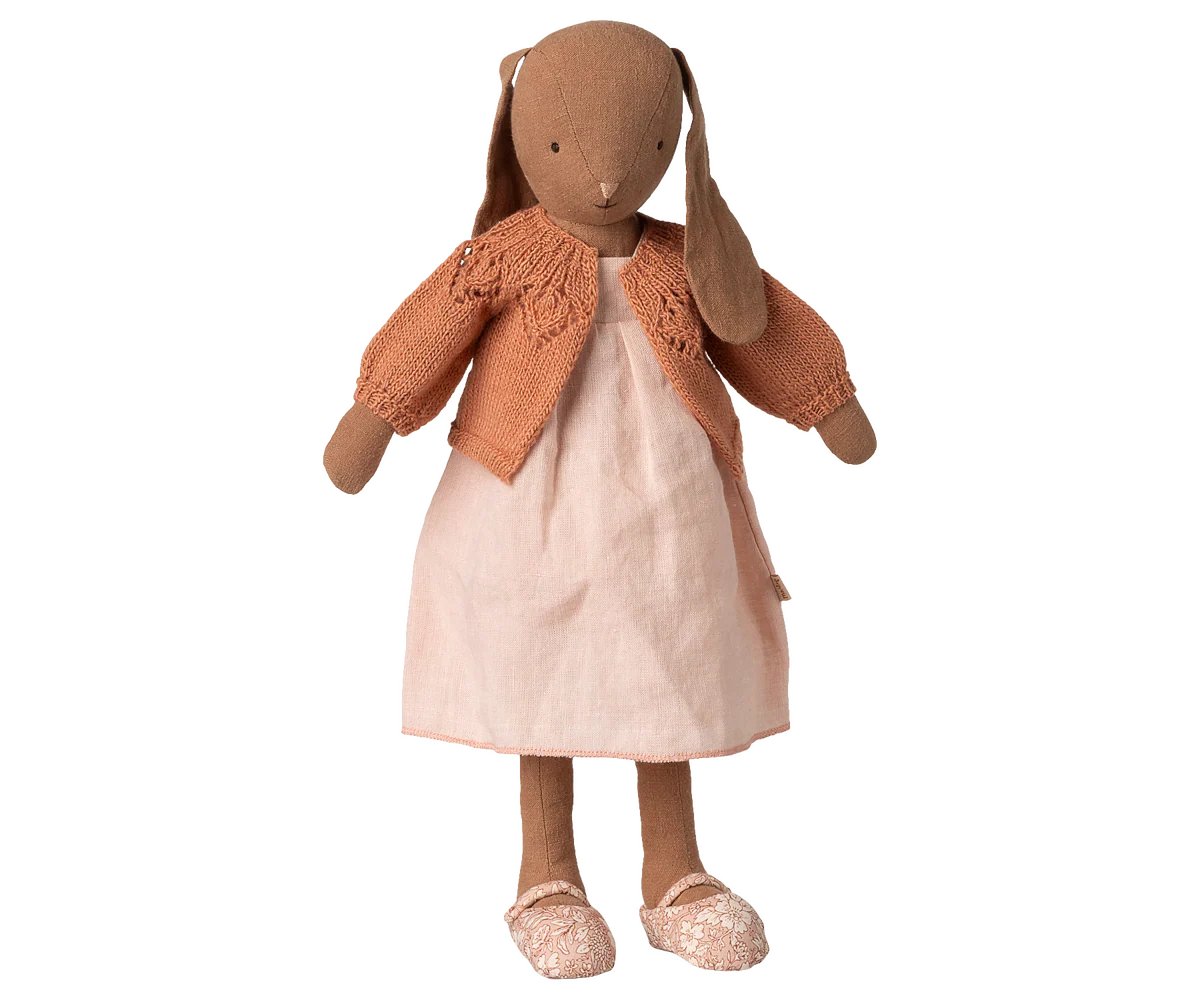 Maileg Gestrickte Strickjacke, Größe 3 - Vintage Rose