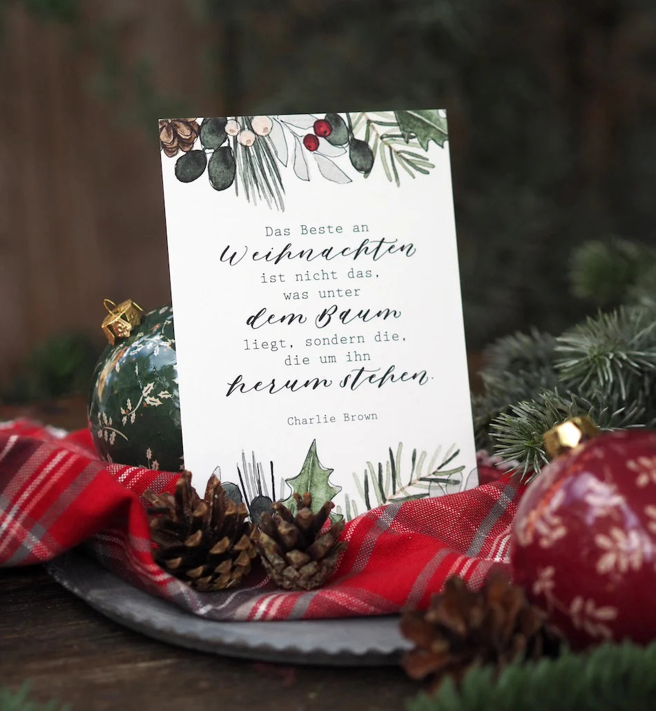 Postkarte "CHARLIE BROWN" A6