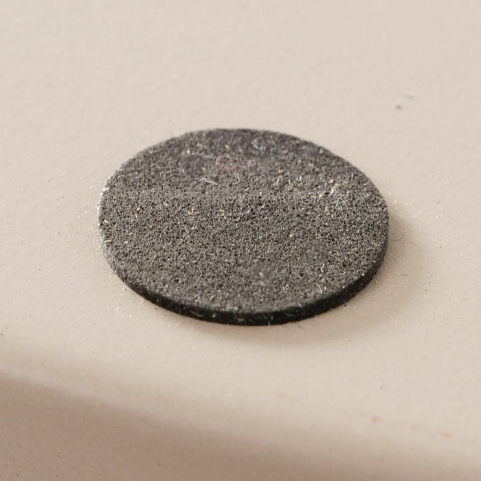 Dekotablett/ Tablett Rondella Metall, matt beige - Ø 40 cm