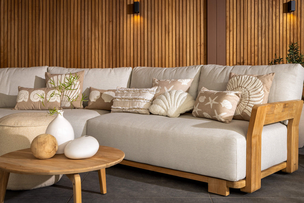 Kissen/ Dekokissen "Morgan", Irisch creme - 30x50 cm