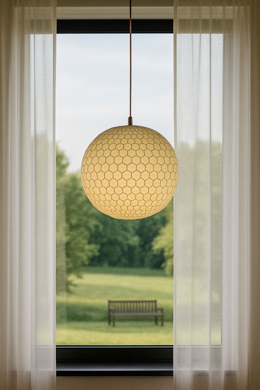 Lampenschirm BEE für LED Stern - in 2 Größen