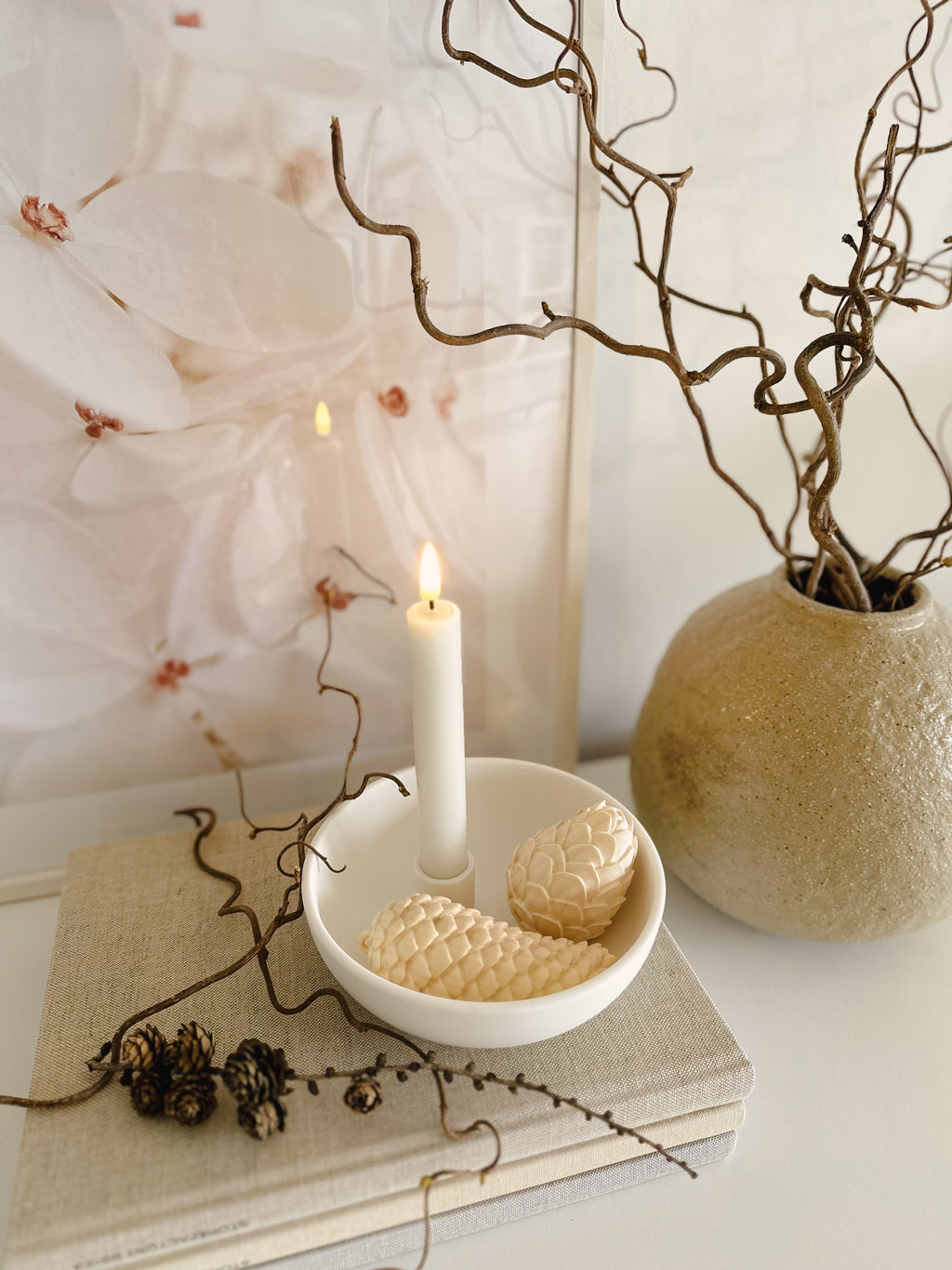 Zirbenholz Zirbenzapfen, natur - 8 cm