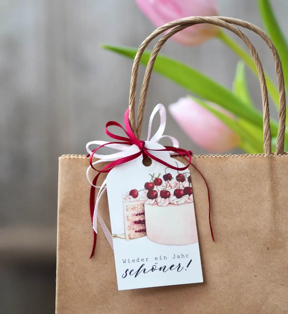 Geschenkanhänger "EIN JAHR SCHÖNER"