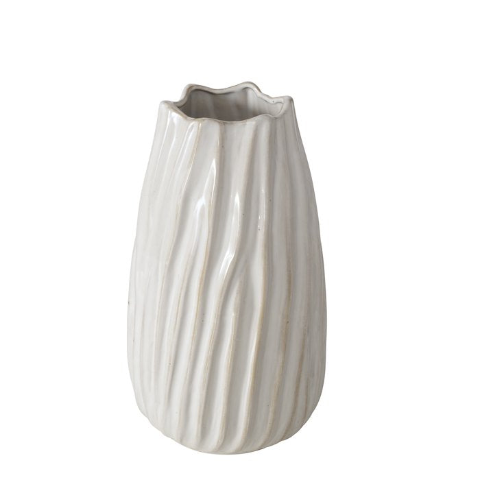 Vase Nanny, Porzellan handgearbeite - H: 25,5 cm
