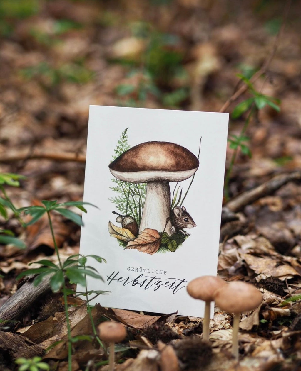 Postkarte "HERBSTZEIT" - A6