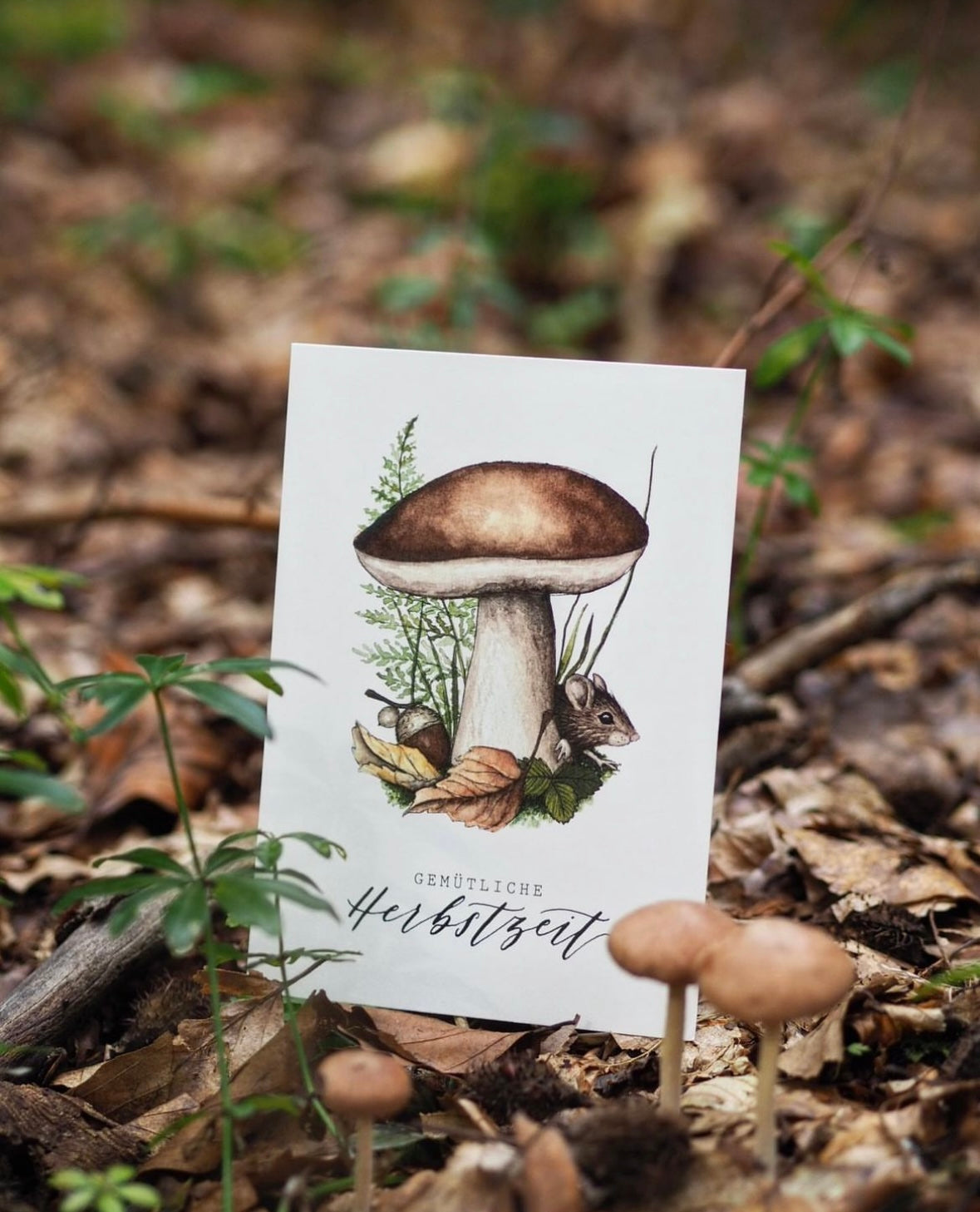 Postkarte "HERBSTZEIT" - A6