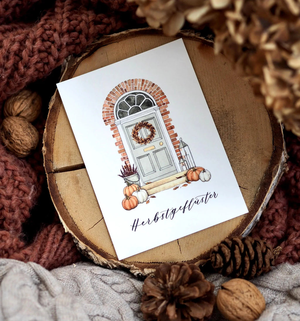 Postkarte "HERBSTGEFLÜSTER" A6